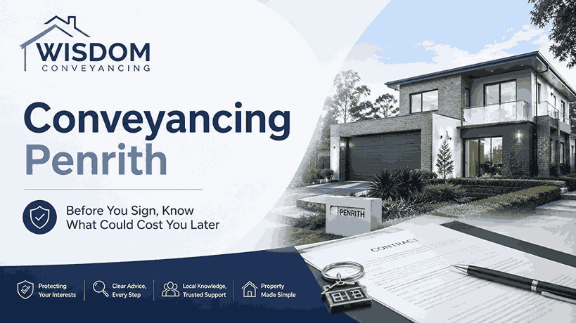 Conveyancing Penrith Trusted Property Conveyancer in Penrith