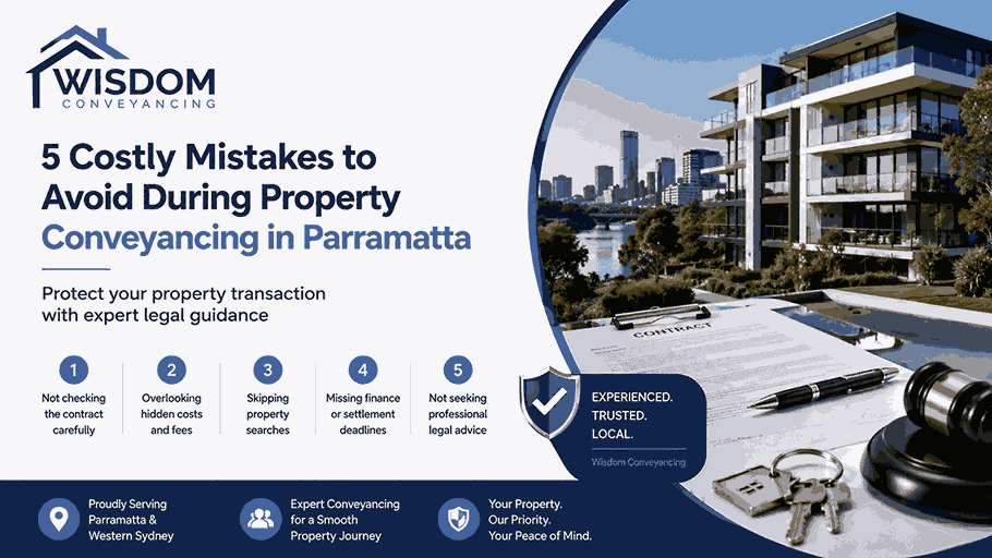 Property Parramatta Conveyancing 5 Costly Mistakes to Avoid