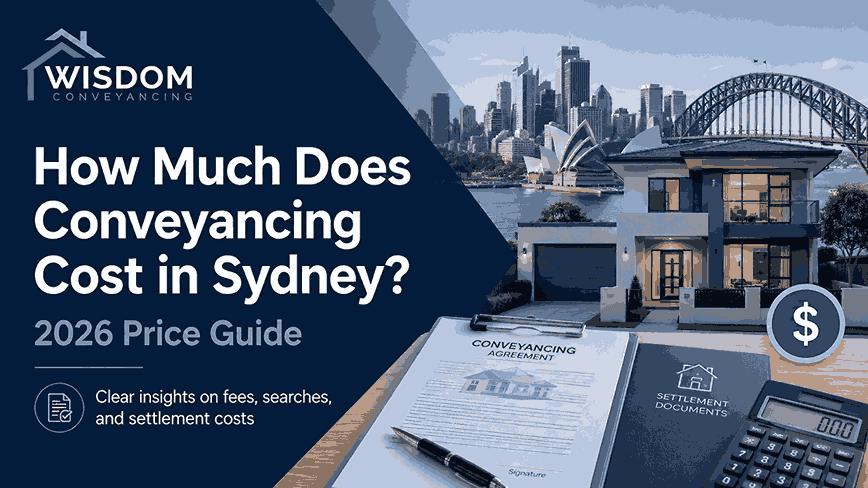 How Much Does Conveyancing Cost in Sydney (2026 Price Guide)