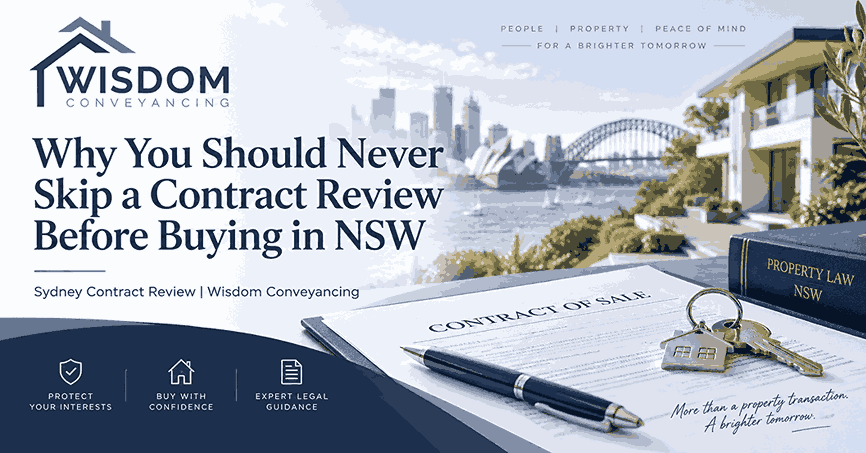 Contract Review Before Buying NSW Protect Before You Sign